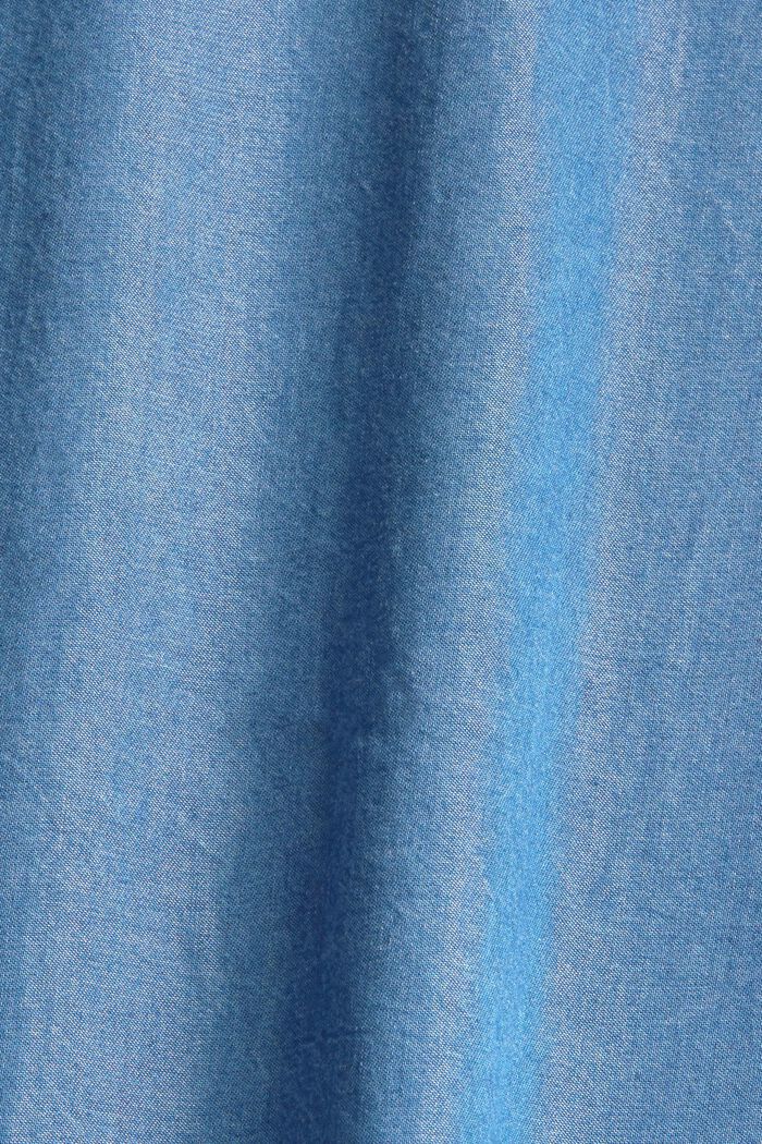 Denim-look tunic, BLUE, detail image number 5