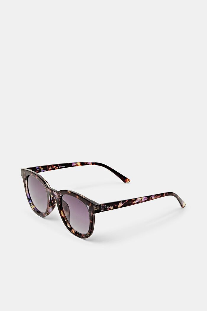 Round framed sunglasses, VIOLET, detail image number 2