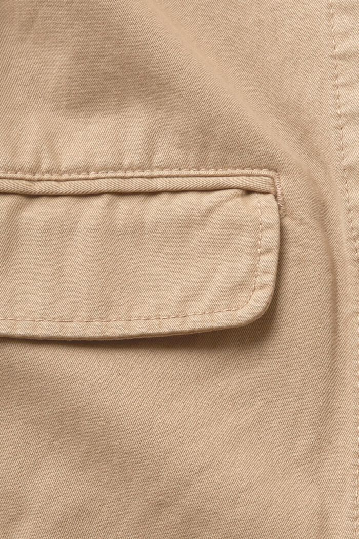 Boxy cotton jacket, TAUPE, detail image number 5