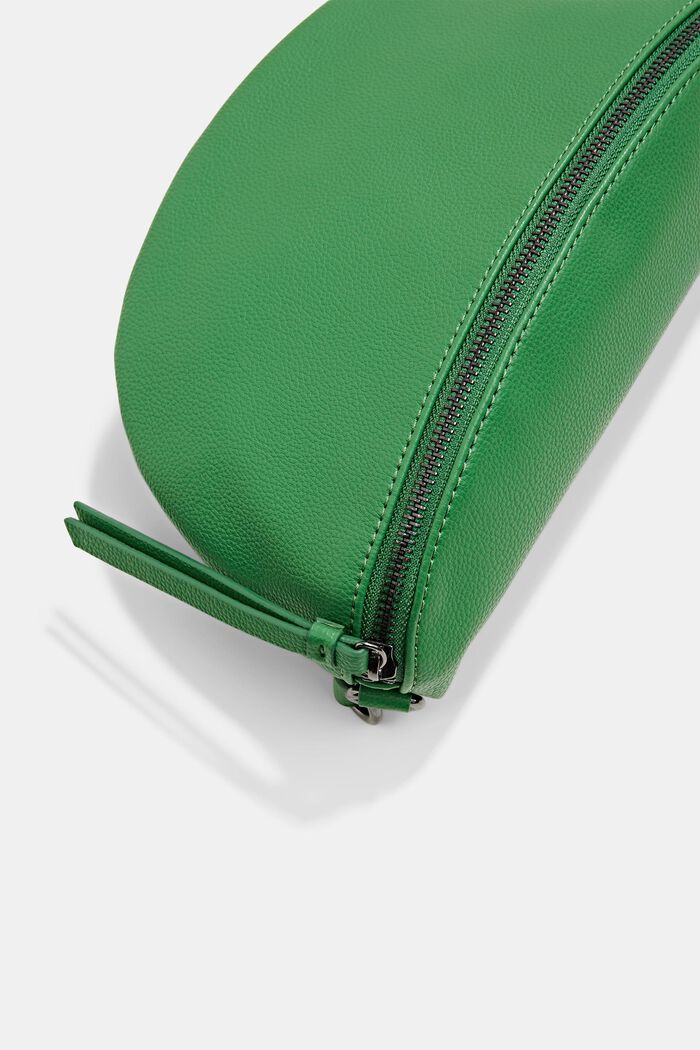 Faux leather cross-body bag, GREEN, detail image number 2