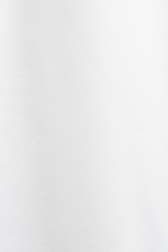 Unisex Logo Fleece Sweatshirt, WHITE, detail image number 5