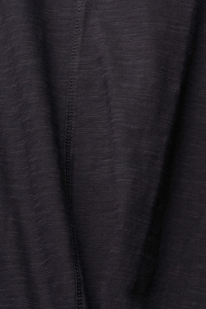Long sleeve top with buttons, BLACK, detail image number 4