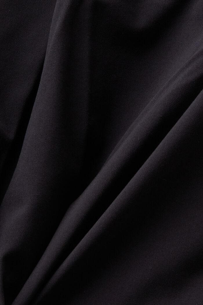 Crepe Straight Leg Pants, ANTHRACITE, detail image number 5
