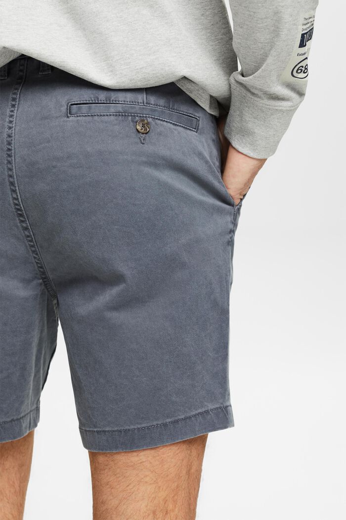 Slim Shorts, DARK GREY, detail image number 3