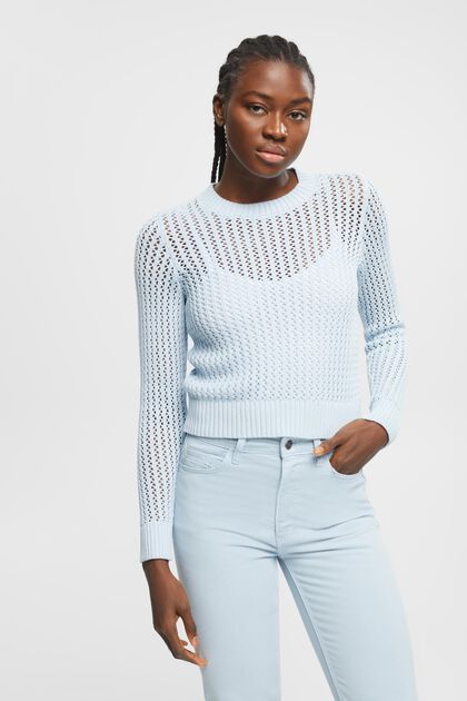 Organic cotton structured jumper