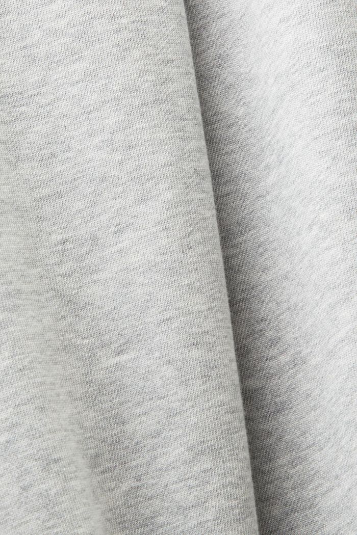 Cotton Fleece Logo Sweatpants, LIGHT GREY, detail image number 4