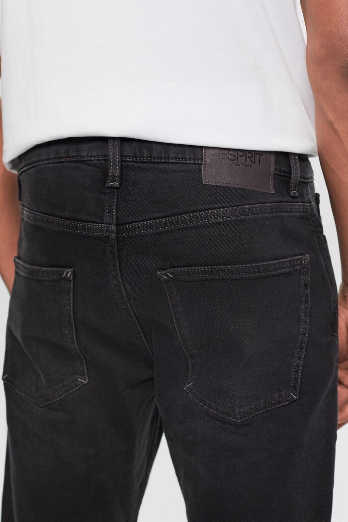 Slim jean, BLACK DARK WASHED, detail image number 4