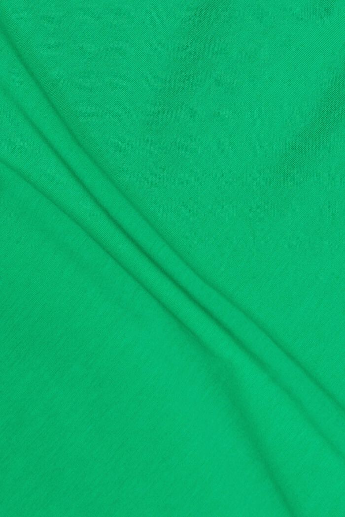 Short-Sleeve Crewneck T-Shirt, GREEN, detail image number 4