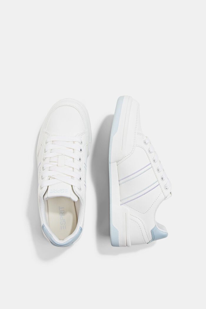 Trainers with side stripes, PASTEL BLUE, detail image number 1