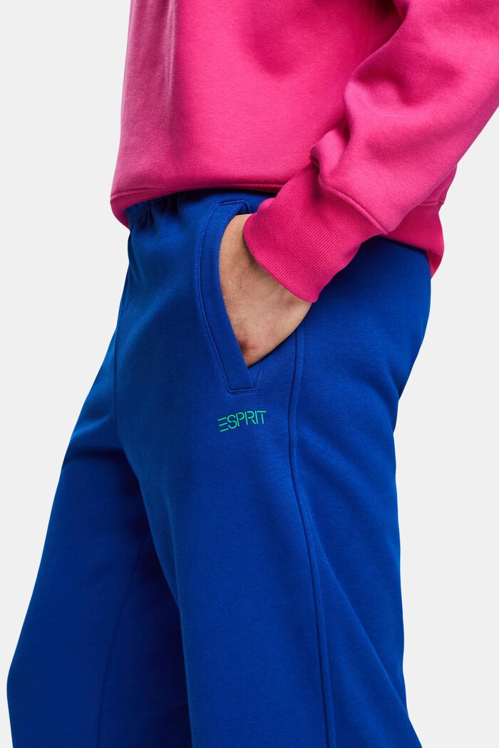 Cotton Fleece Logo Sweatpants, BRIGHT BLUE, detail image number 2