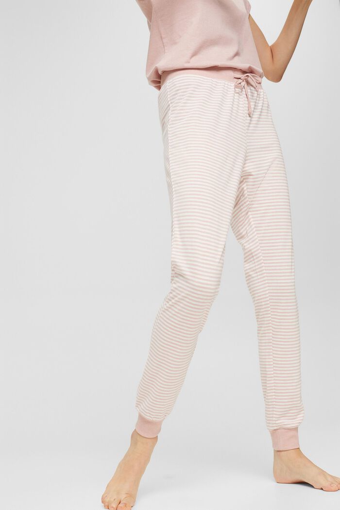 Pyjama bottoms, OLD PINK COLORWAY, overview