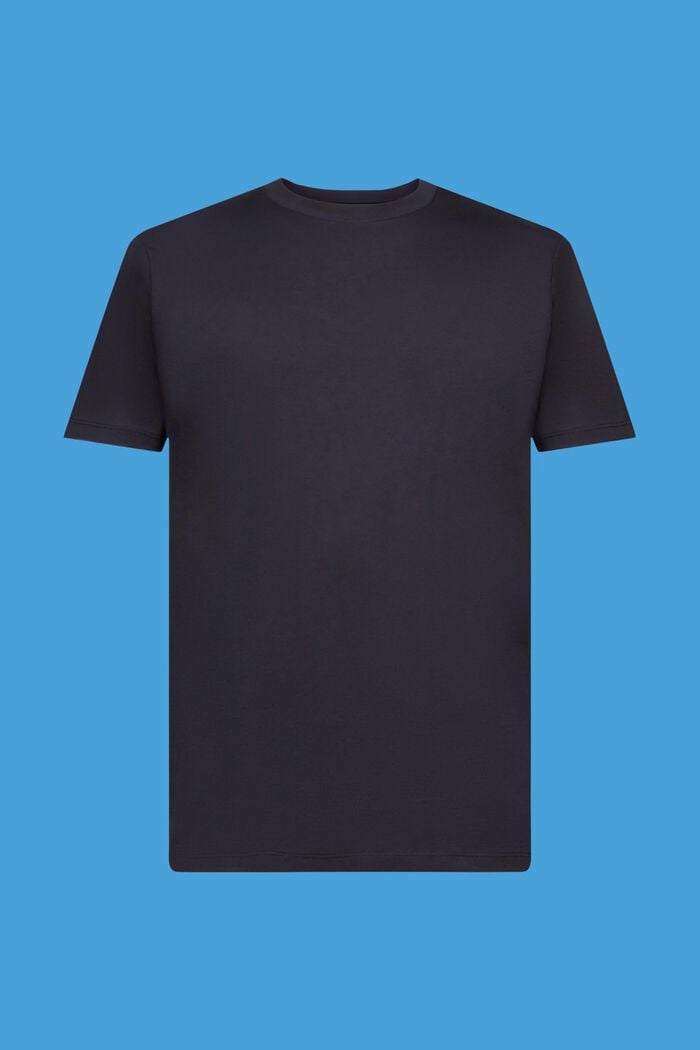 Crewneck Jersey T-Shirt, NAVY, detail image number 7