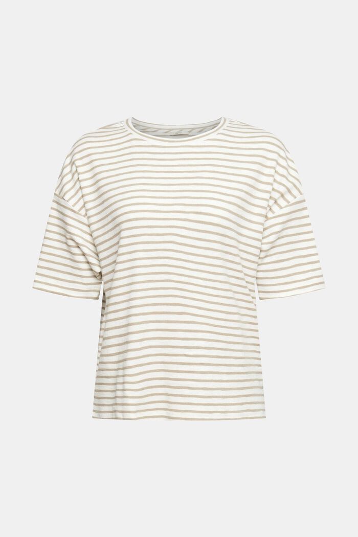 striped T-shirt, OFF WHITE, detail image number 2
