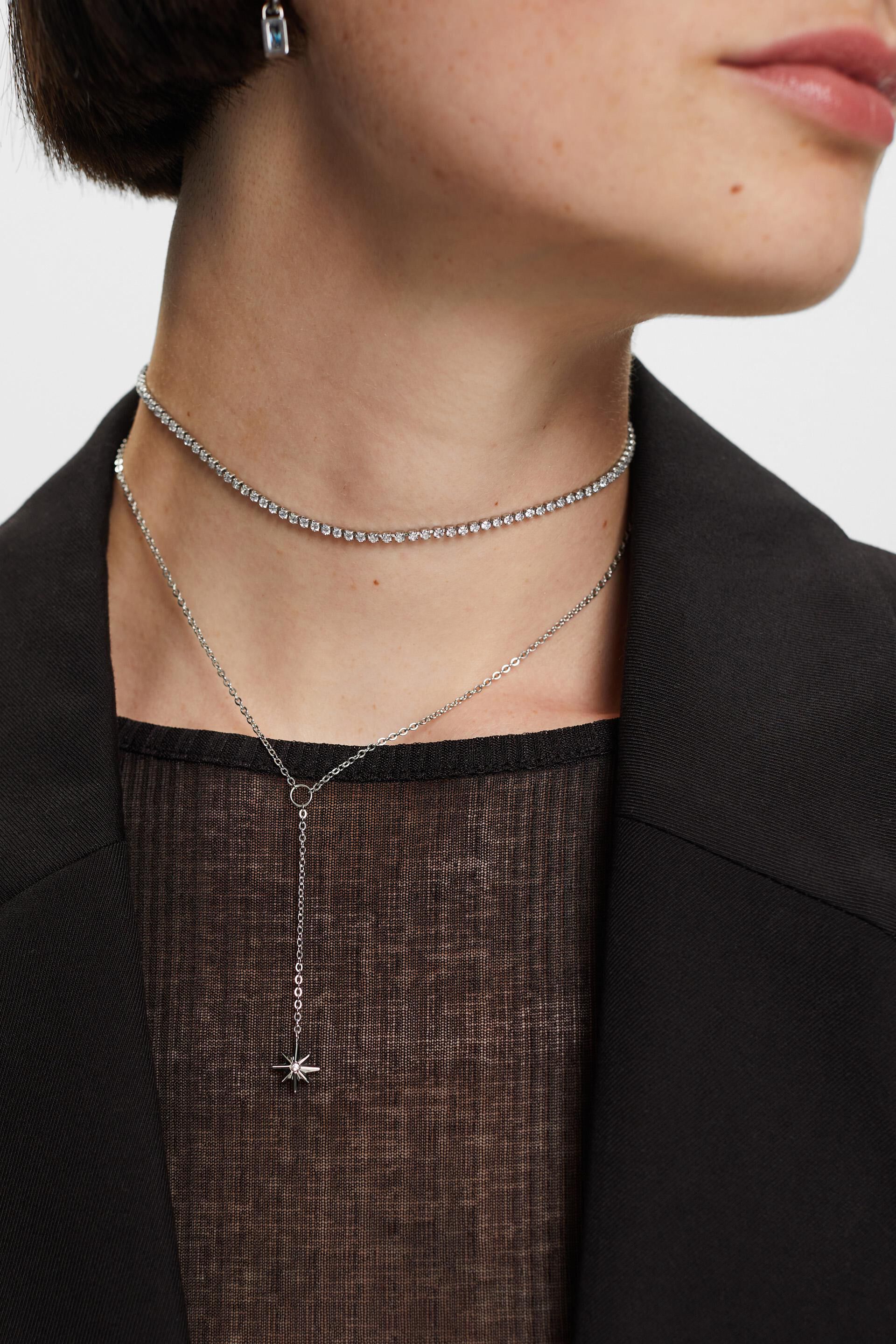 Personalised Sterling Silver Layered Necklace By Hurleyburley |  notonthehighstreet.com