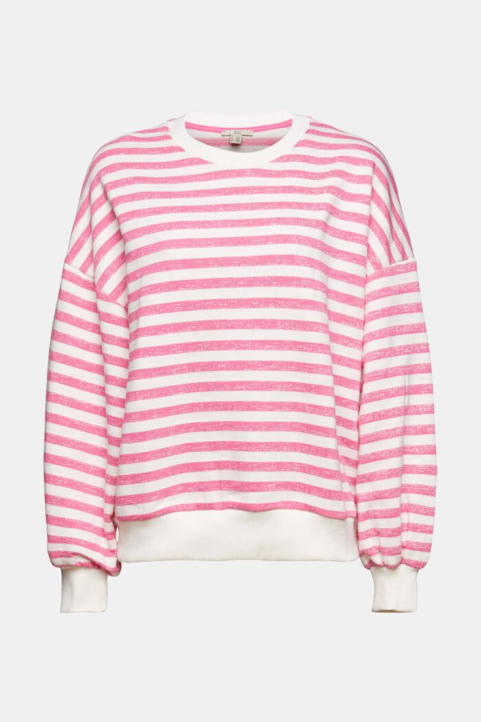 Striped sweatshirt, PINK, detail image number 5