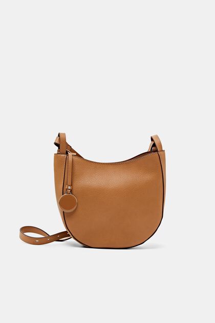 Recycled: faux leather shoulder bag