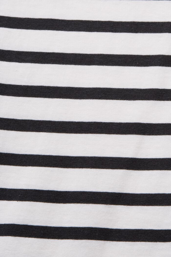 Striped tank top, ANTHRACITE, detail image number 4