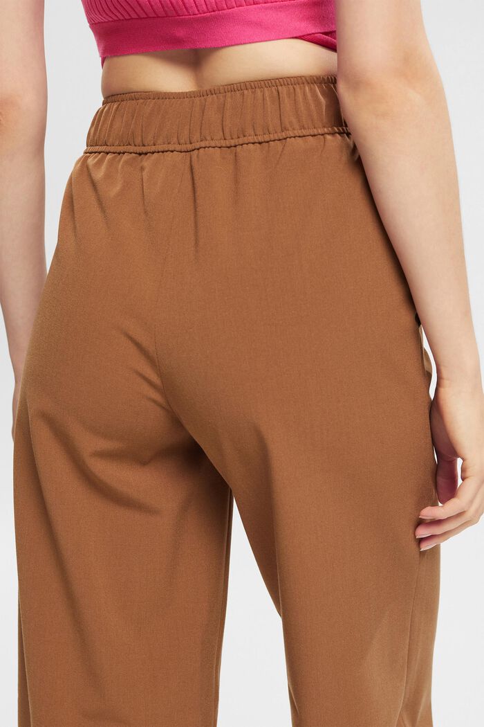 Wide leg trousers, CARAMEL, detail image number 3