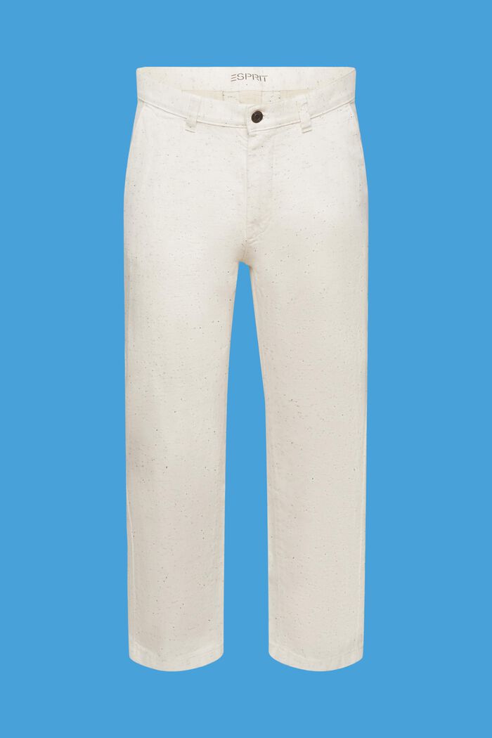 Balloon fit trousers, OFF WHITE, detail image number 6