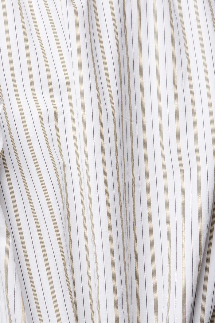 Shirt with striped pattern, WHITE, detail image number 4