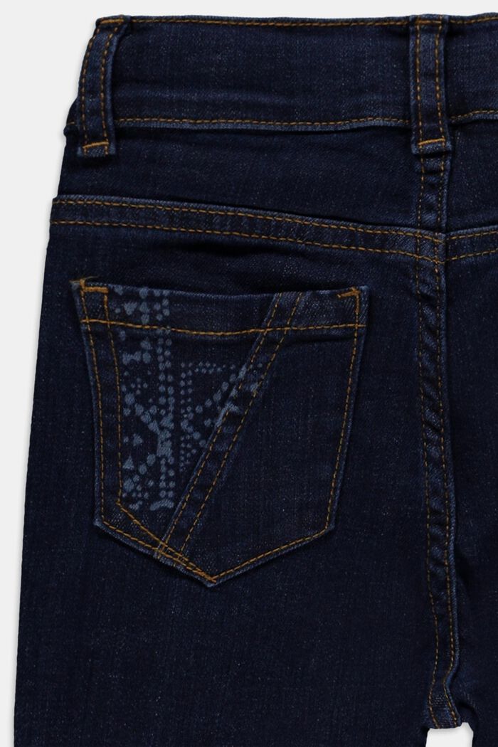 Relaxed Denim Pants, BLUE RINSE, detail image number 2