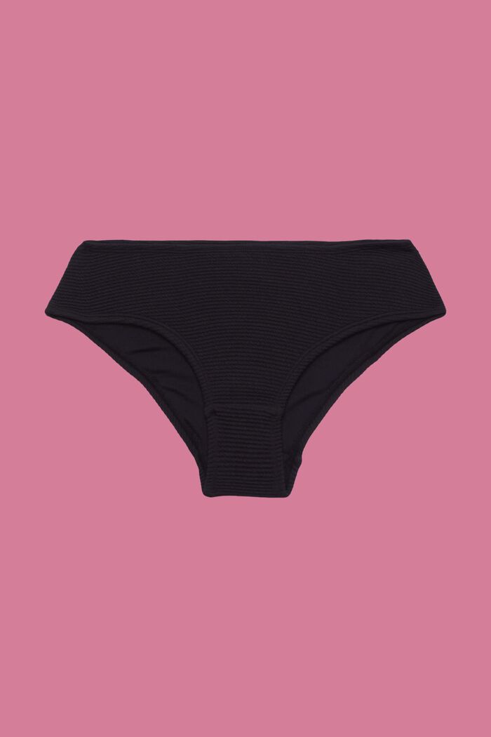 Hipster-style bikini bottoms, BLACK, detail image number 4