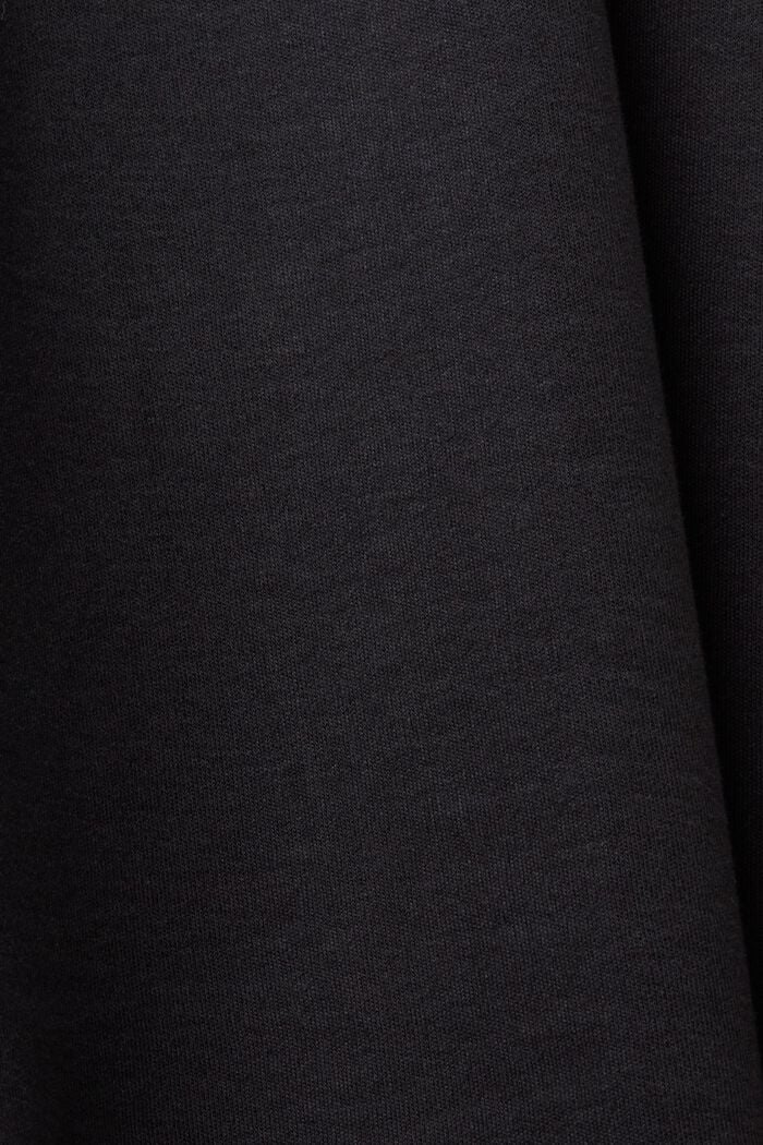 Jersey Midi Skirt, BLACK, detail image number 5