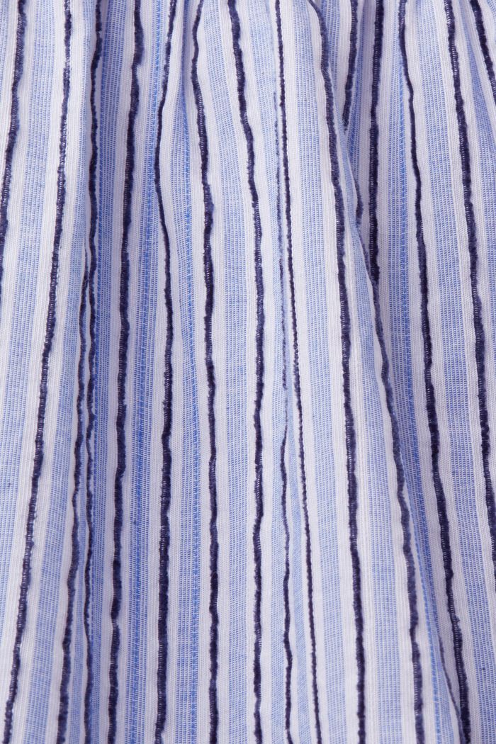 Striped dress, 100% cotton, BRIGHT BLUE, detail image number 5