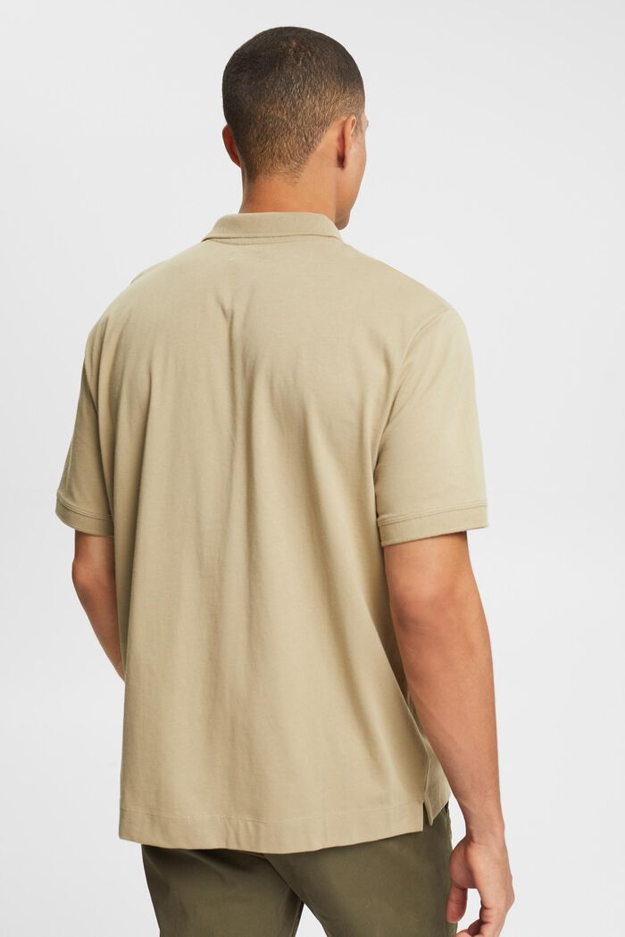 Relaxed fit shirt, PALE KHAKI, detail image number 3