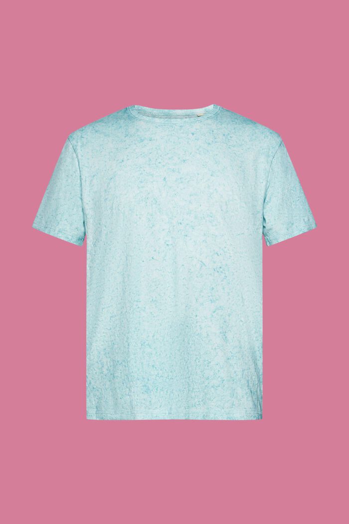 Washed-effect T-shirt, LIGHT AQUA GREEN, detail image number 6