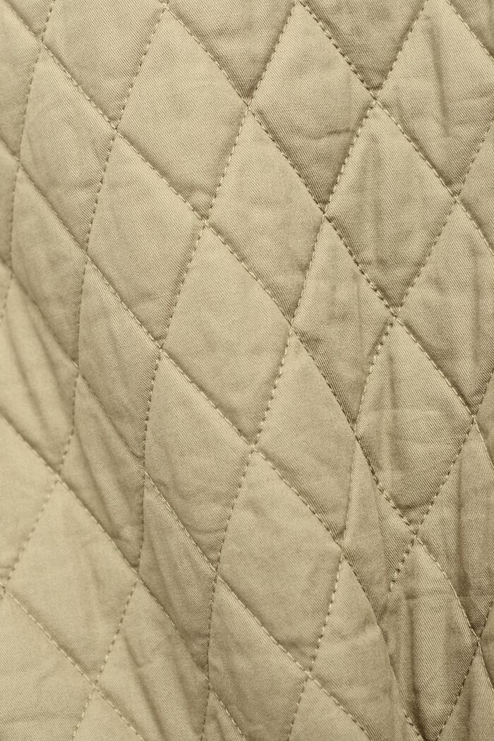lightweight quilted jacket, KHAKI GREEN, detail image number 5