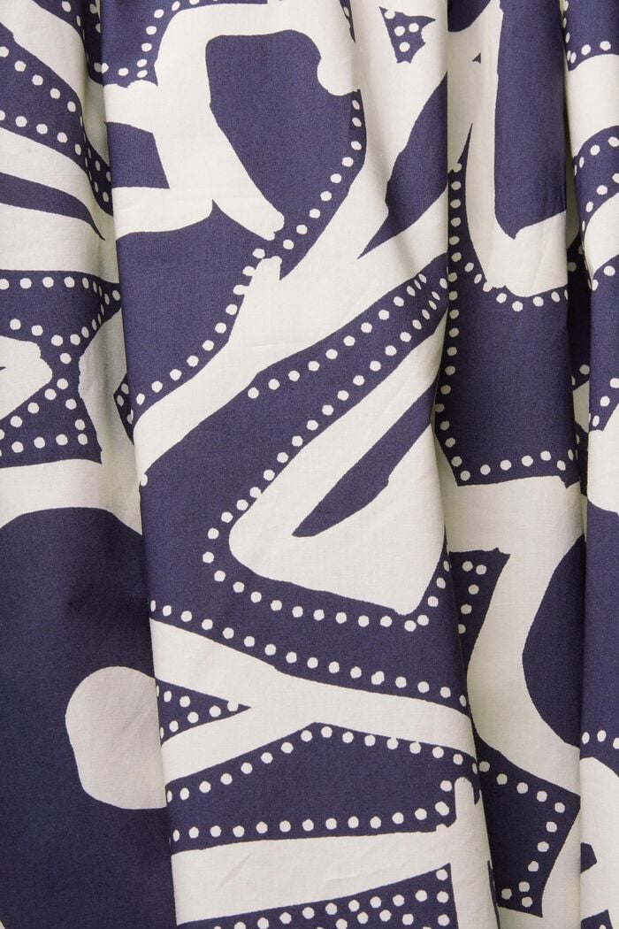 Midi skirt with pattern, DARK BLUE, detail image number 4