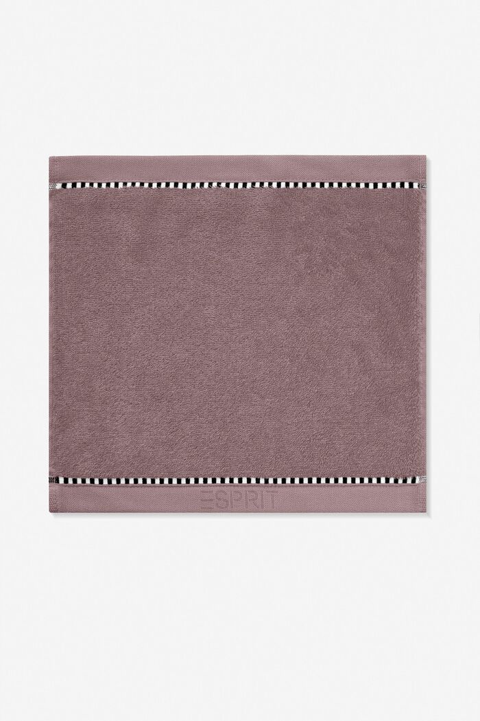 With TENCEL™: terry cloth towel collection, DUSTY MAUVE, detail image number 5