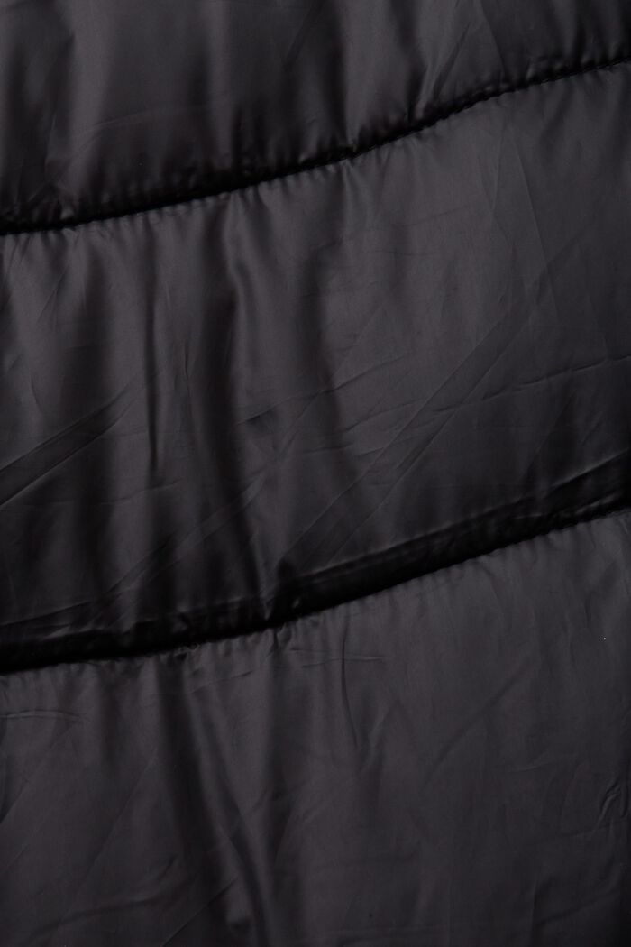 Quilted Puffer Vest, BLACK, detail image number 5