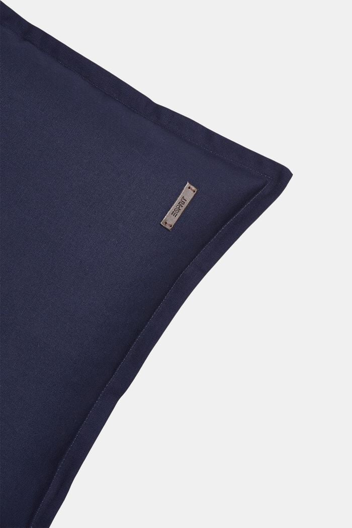 Bi-colour cushion cover made of 100% cotton