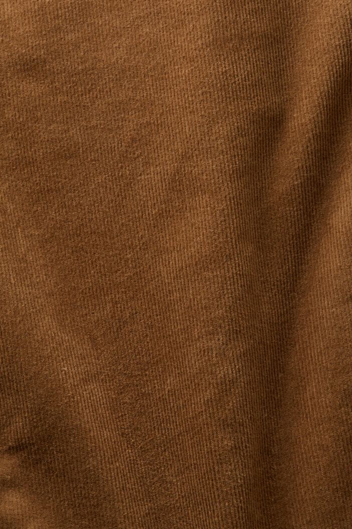 Straight Fit Corduroy Trousers, BARK, detail image number 6