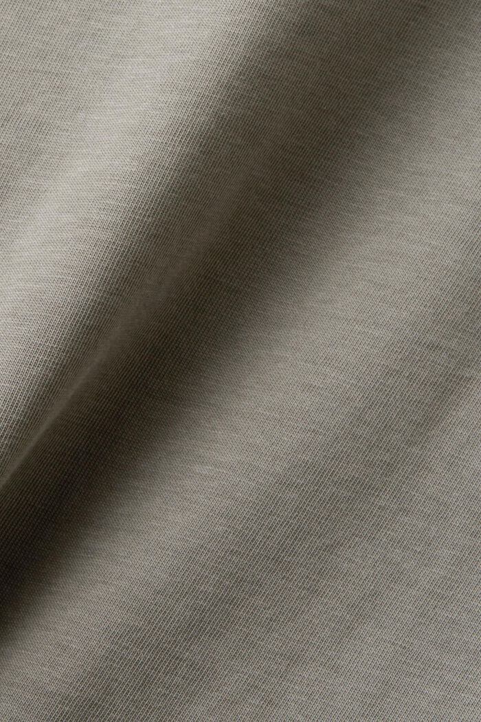 T-shirt with front and back print, GUNMETAL, detail image number 6