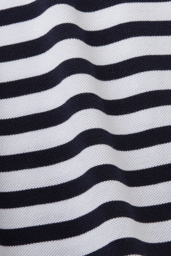 Striped slim fit polo shirt, NAVY, detail image number 5