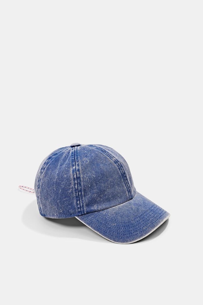 Drawcord baseball cap, BLUE, detail image number 3