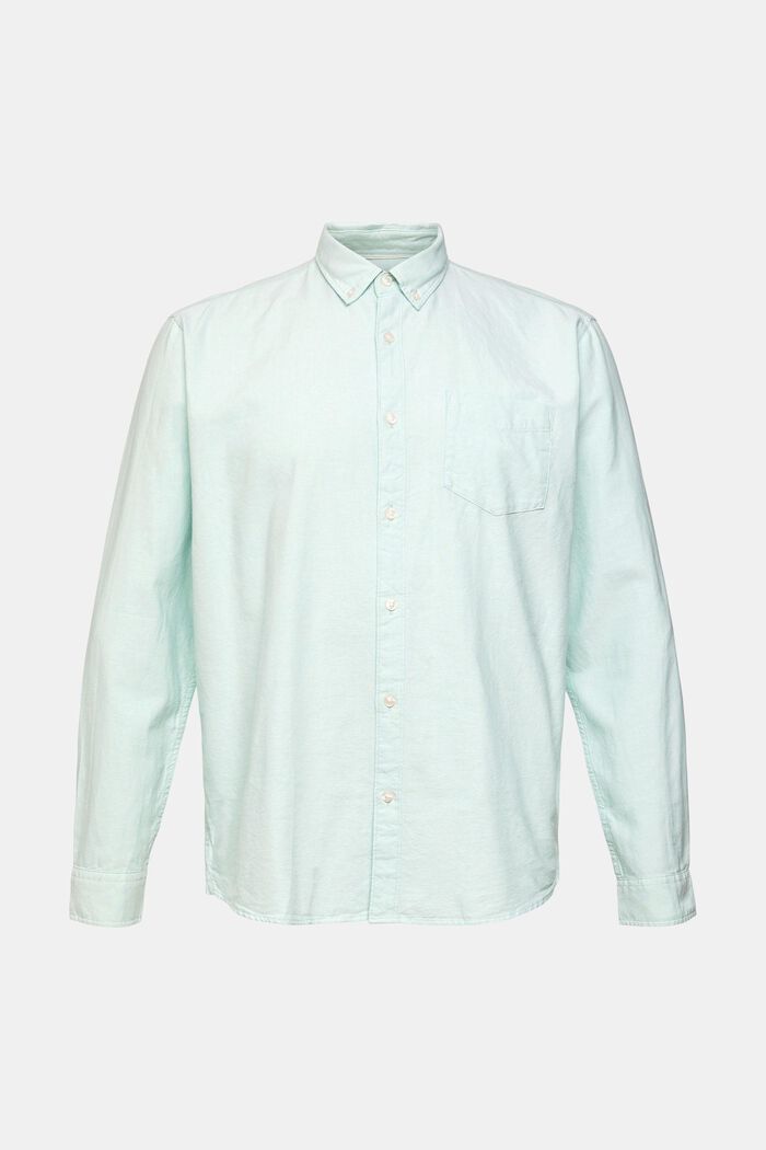 Button-down shirt, PASTEL GREEN, detail image number 2