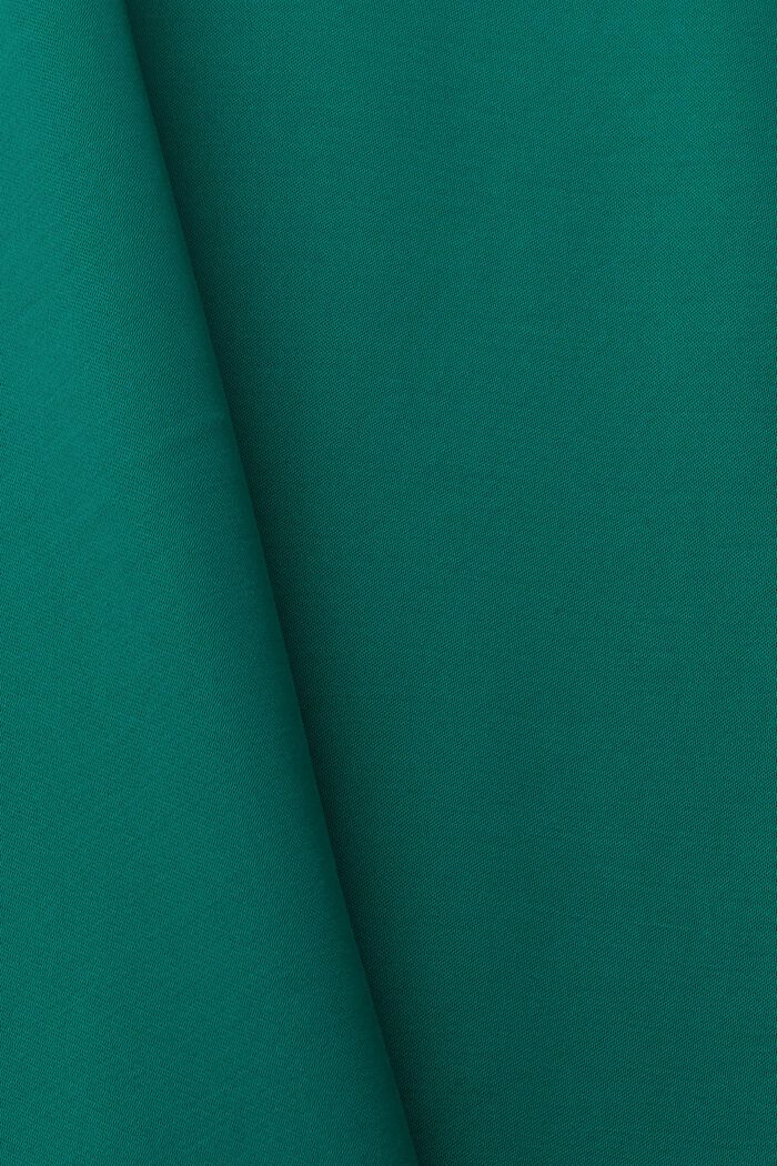 Satin midi dress, EMERALD GREEN, detail image number 5