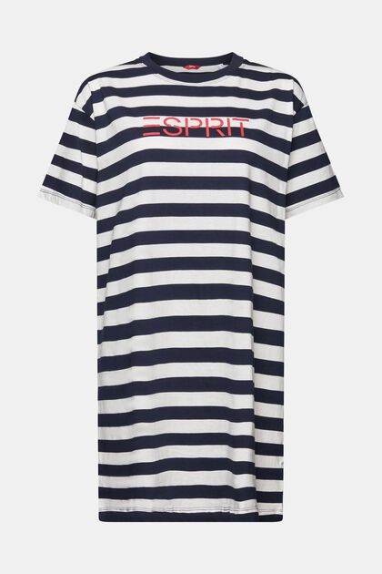Striped Jersey Nightshirt
