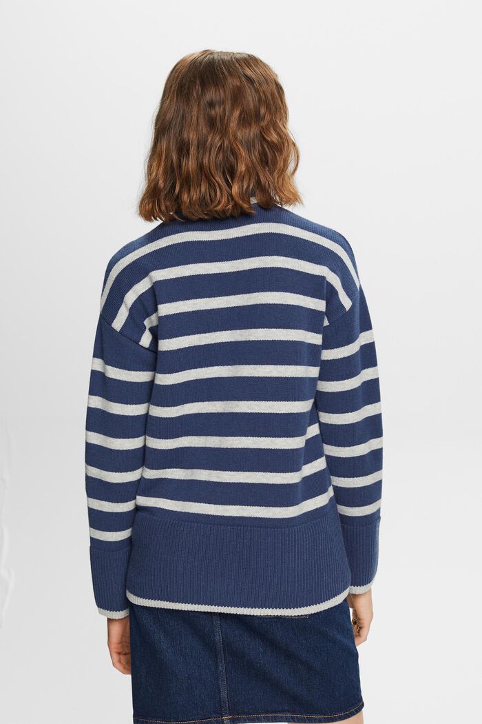 Turtleneck Sweater, GREY BLUE, detail image number 3