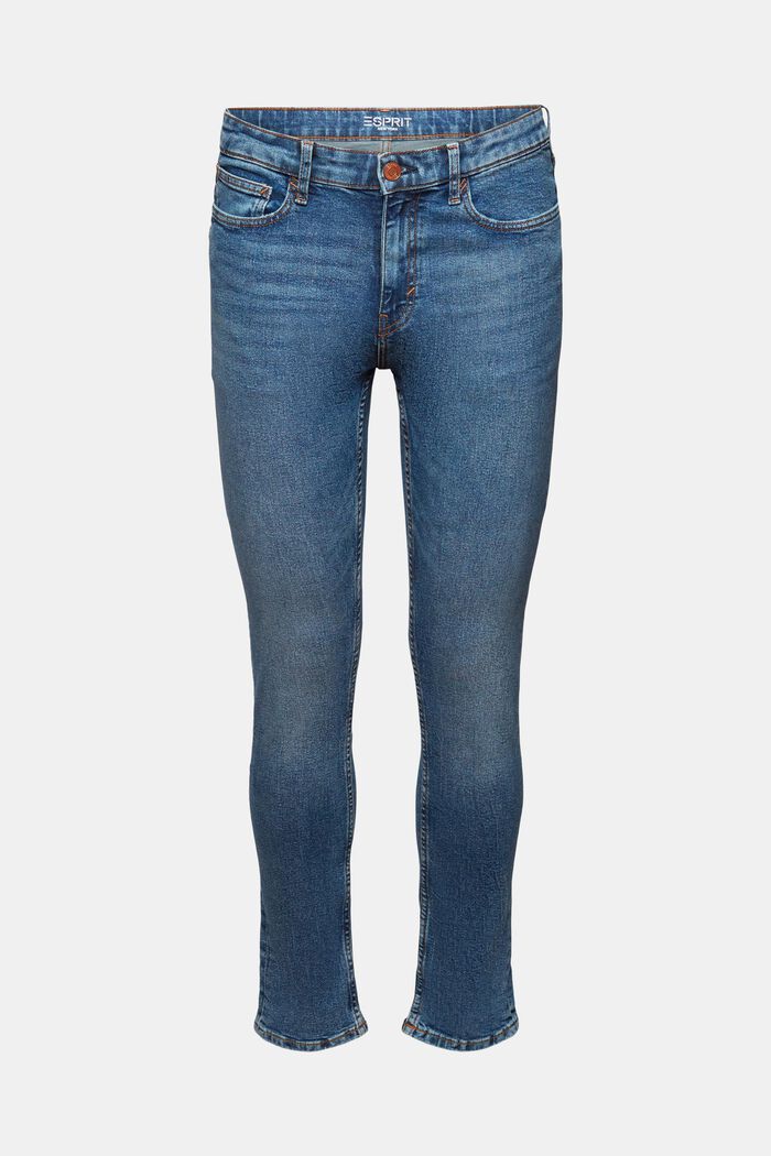 Mid-Rise Skinny Jeans, BLUE MEDIUM WASHED, detail image number 6