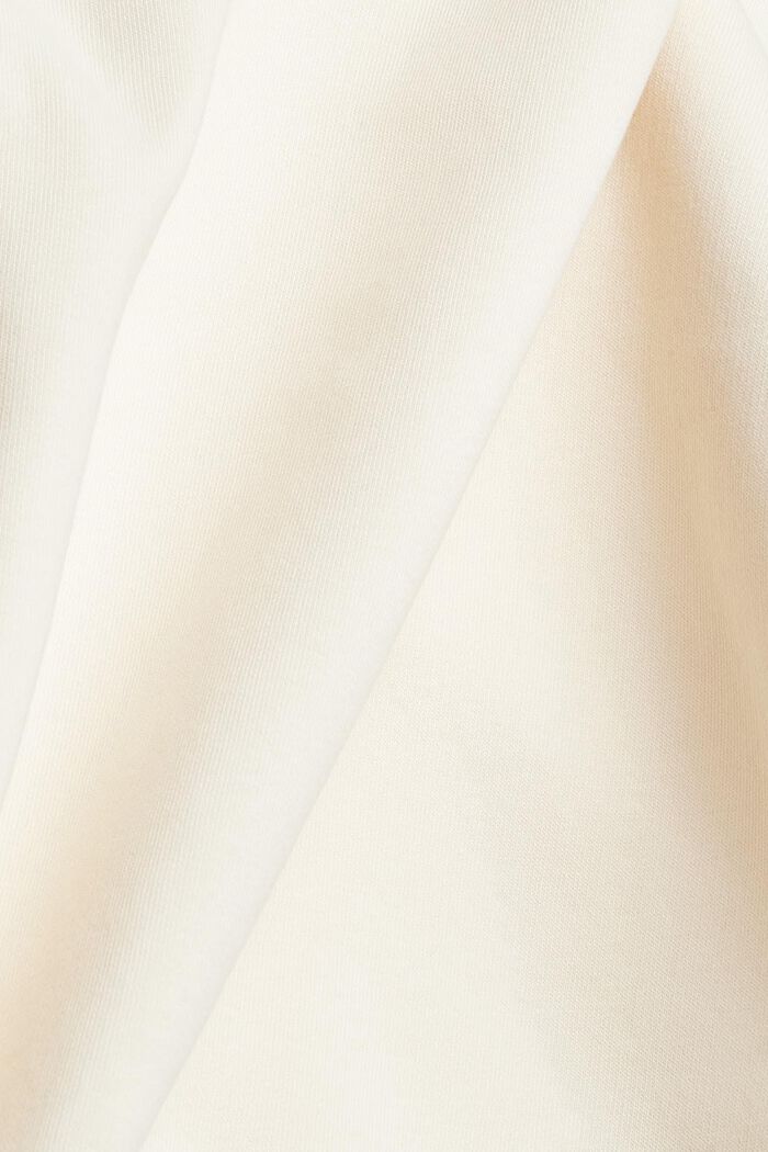 Print sweatshirt in a cotton blend, BEIGE, detail image number 5
