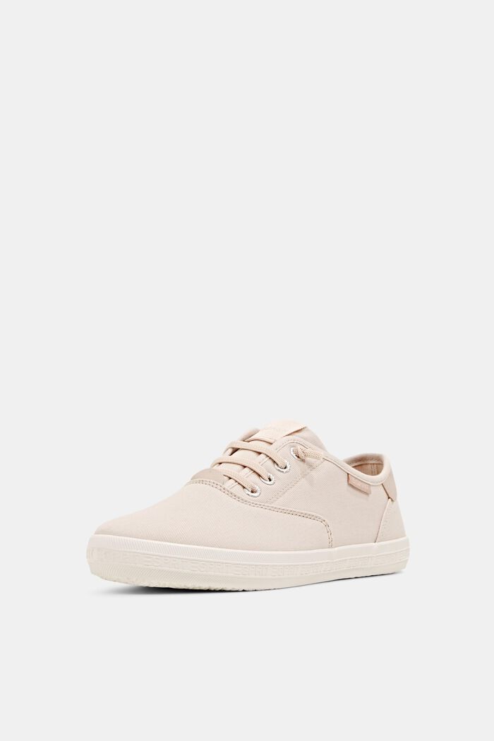 Trainers with stretchy laces, DUSTY NUDE, detail image number 2