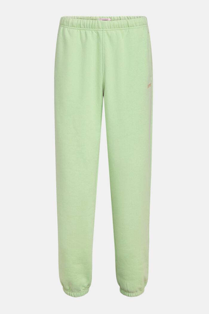 Cotton Fleece Logo Sweatpants, LIGHT GREEN, detail image number 5