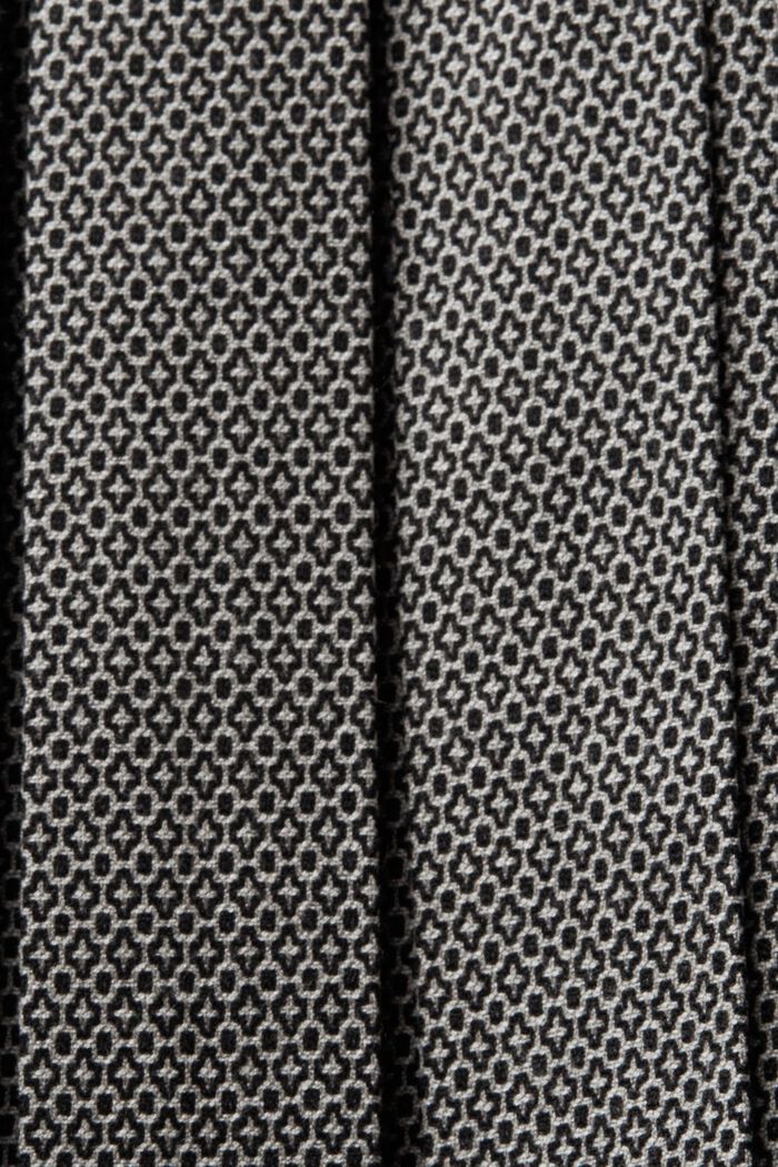 Pleated Mini Skirt, BLACK, detail image number 5