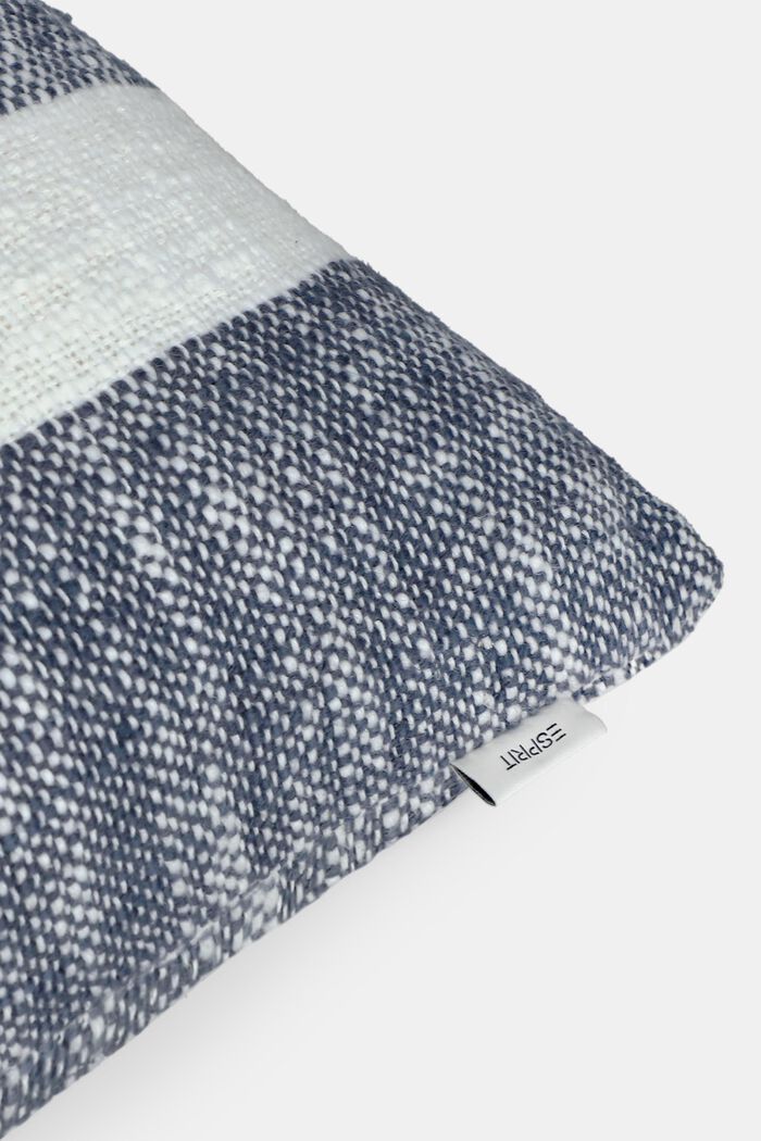Two-Tone Cushion Cover, NAVY, detail image number 1