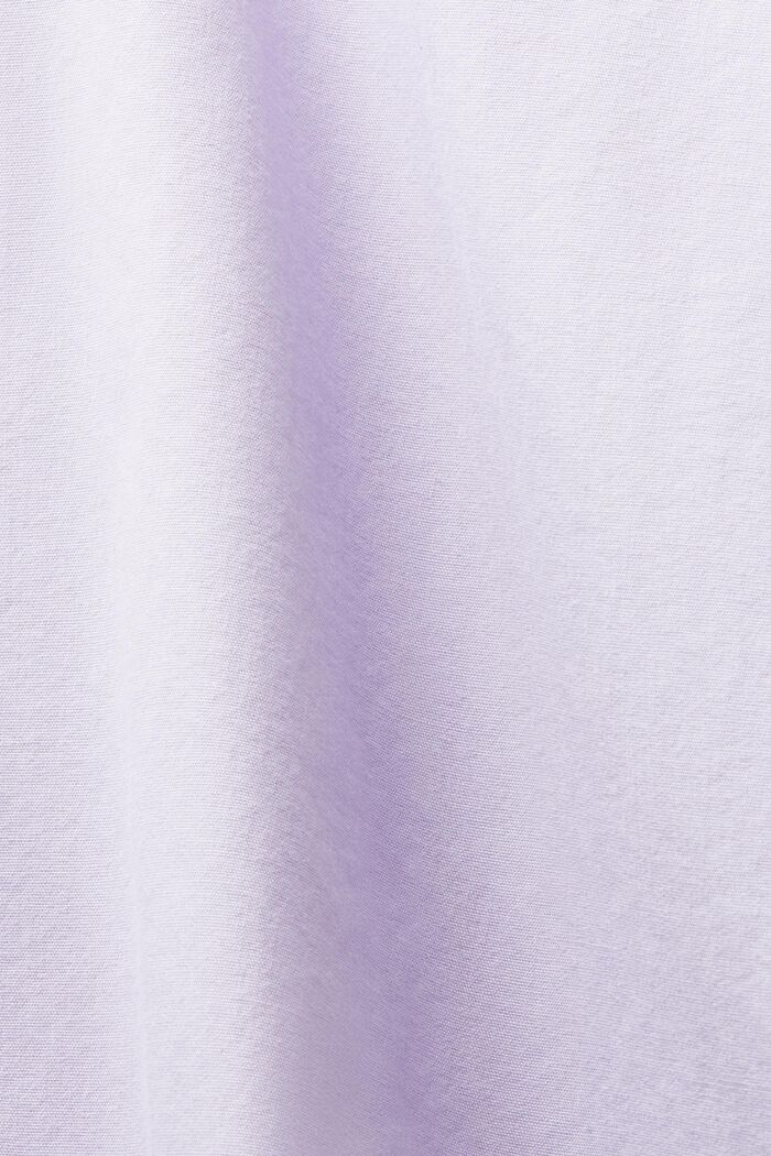 Cotton-Poplin Shirt, LAVENDER, detail image number 5